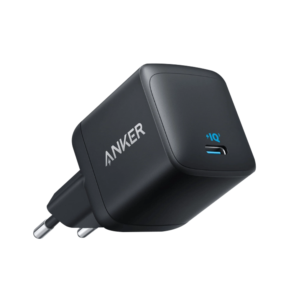 Адаптер ANKER PowerPort 313-45W PD + PPS USB-C (Черный)