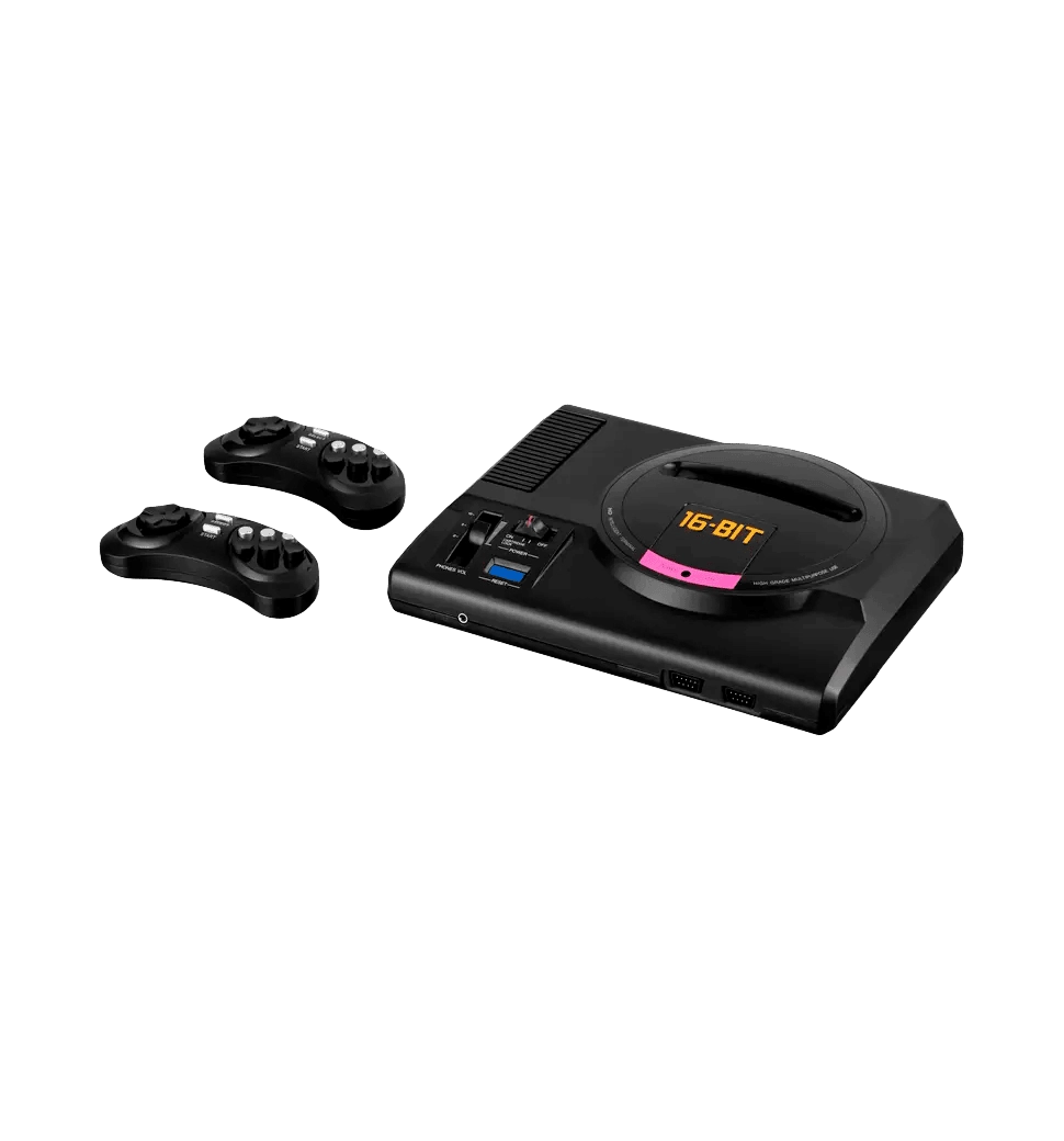 Ігрова консоль 2Е 16bit HDMI (2 бездротових геймпада, 183 гри)