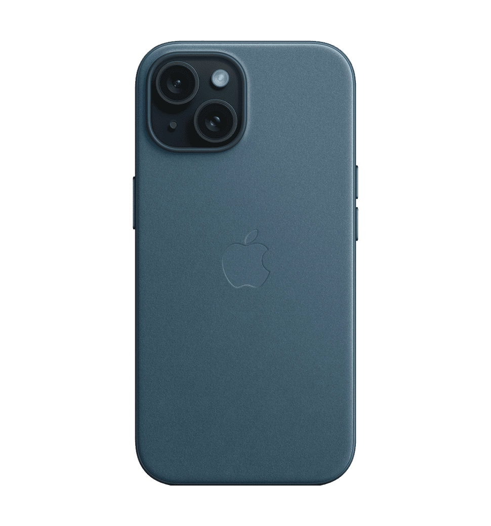Чехол iPhone 15 Plus FineWoven Case with MagSafe - Pacific Blue (MT4D3)