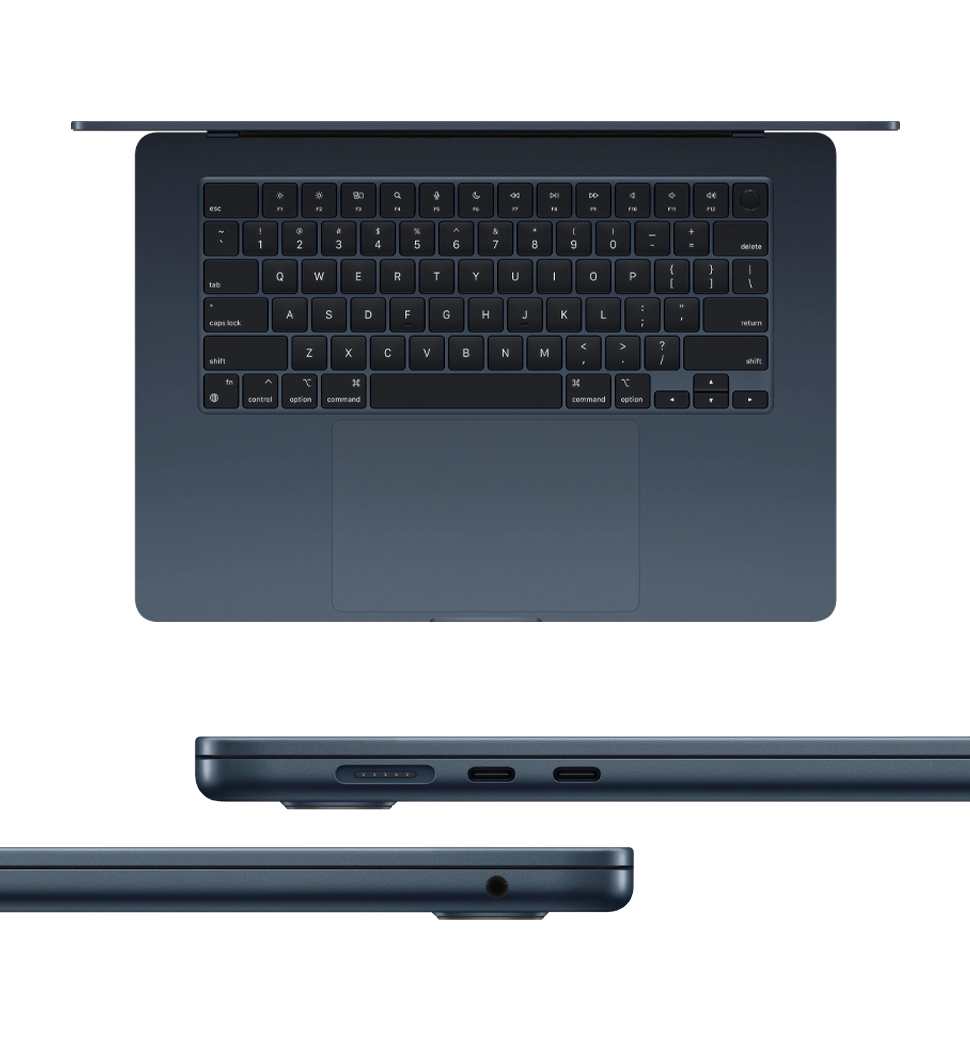 Macbook Air 15 Apple M3/8CPU/10GPU/16GB/1TB SSD/ Midnight 2024 (Z1BV0006P)