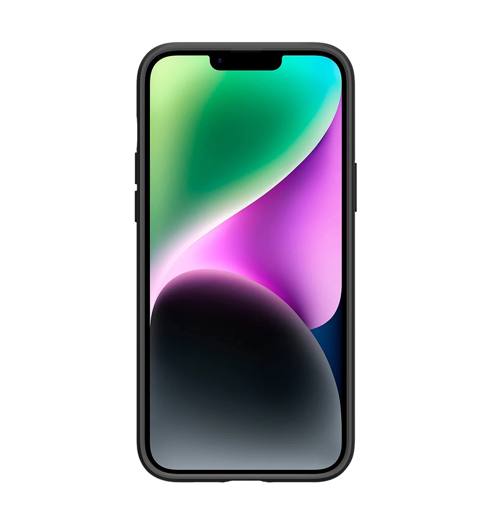 Чехол Spigen iPhone 14 Plus Liquid Air, Matte Black (ACS04891)