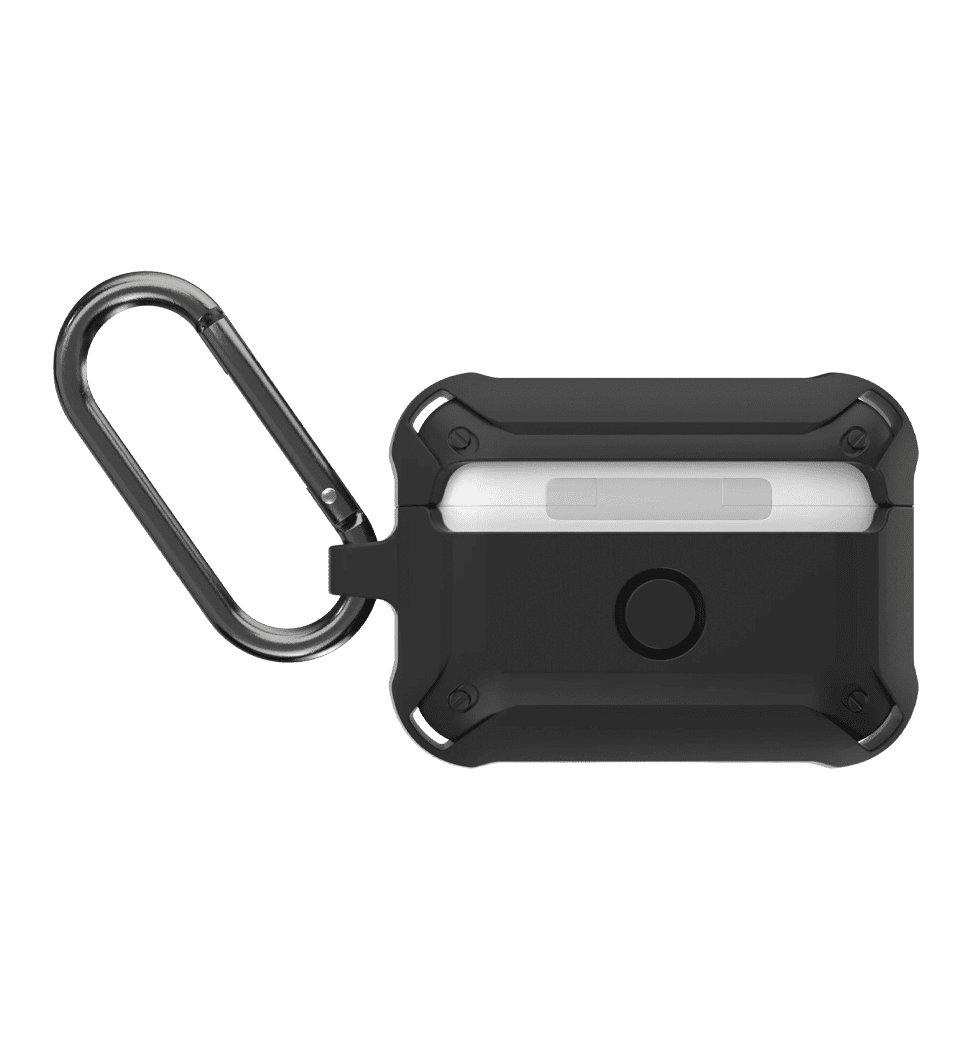 Чохол Switcheasy Guardian Rugged Anti-Lost Protective Case For AirPods Pro 1/2 Black (SAPAP2091BK22)