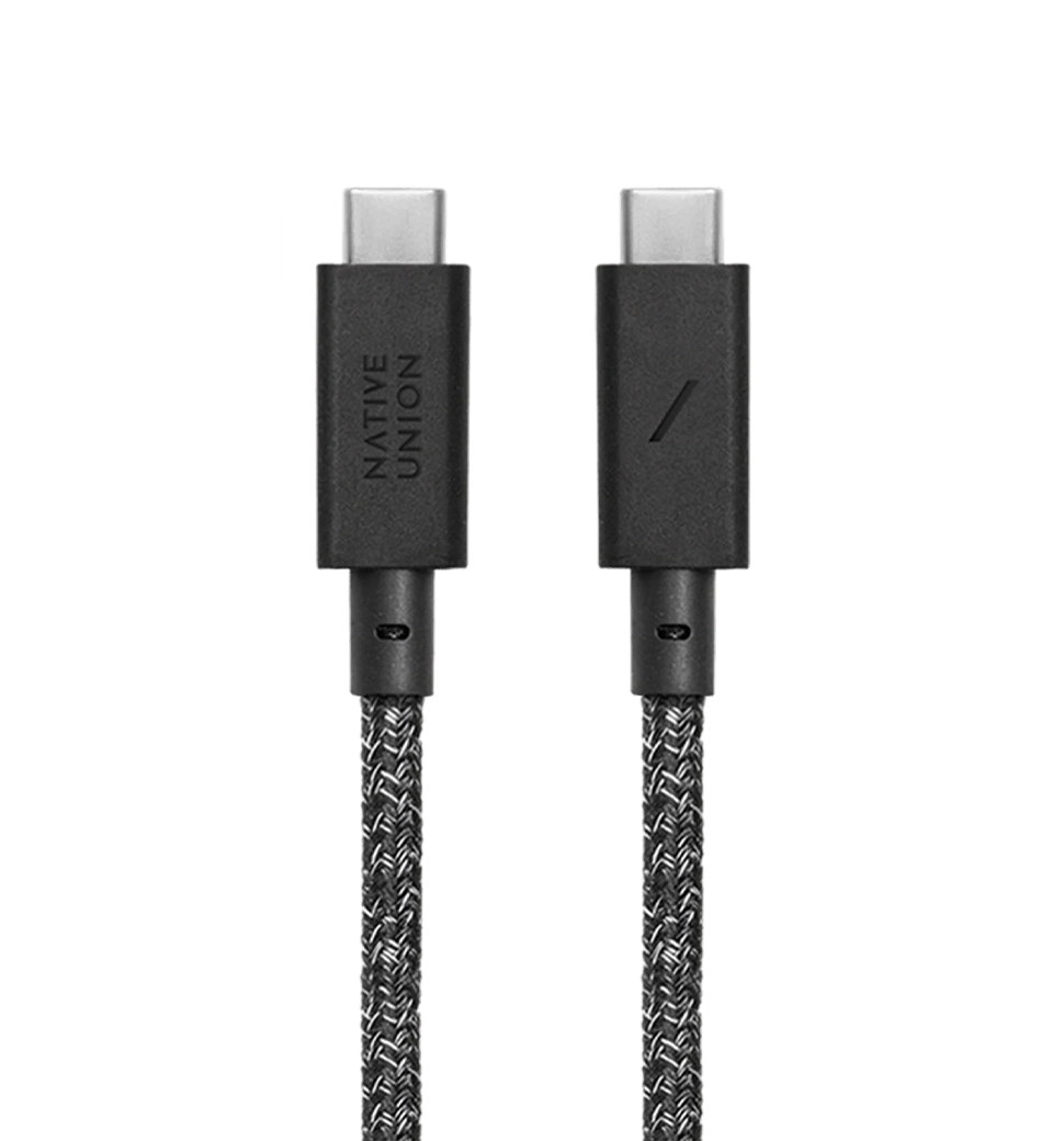 Кабель Native Union Anchor Cable USB-C to USB-C Pro 240W Cosmos Black (3 m) (ACABLE-C-COS-NP)