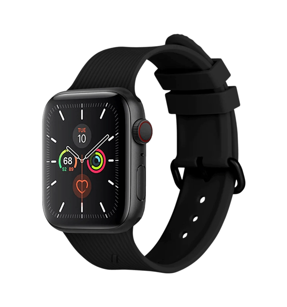 Ремінець Native Union Curve Strap Black for Apple Watch 45mm/44mm/42mm (CSTRAP-AW-L-BLK)