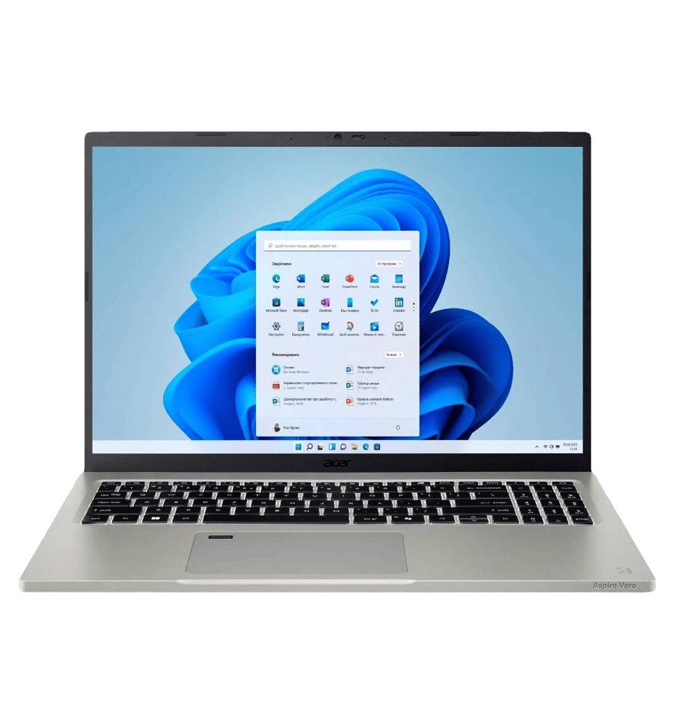 Ноутбук 16" Acer Aspire Vero AV16-71P  (NX.JDKEU.001) Intel U7-255H/16GB/F1TB/UMA/Win11/Gray
