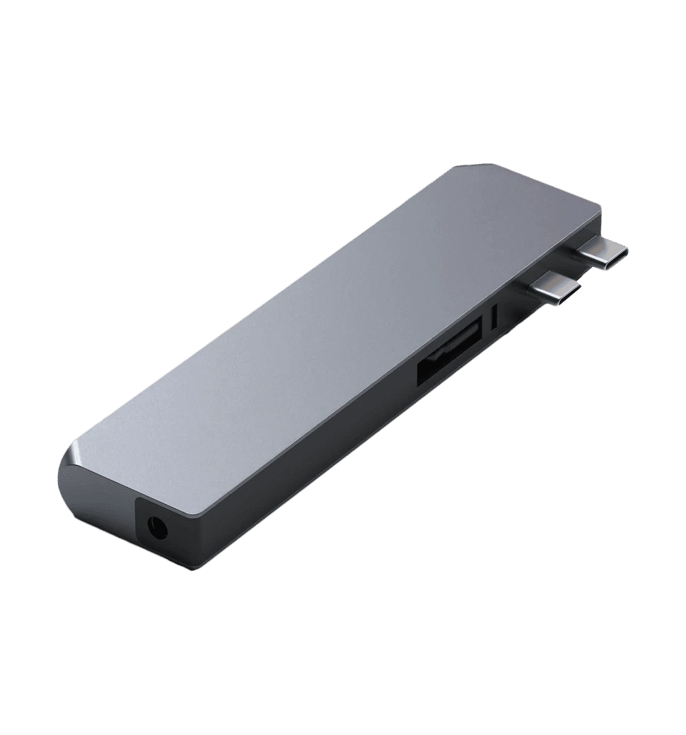 Satechi Aluminum USB-C Pro Hub Max Adapter Space Gray (ST-UCPHMXM)