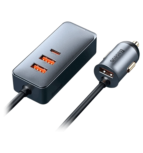 АЗП Baseus Share Together PPS Multi-Port 3USB + Type-C 120W Gray (CCBT-B0G)