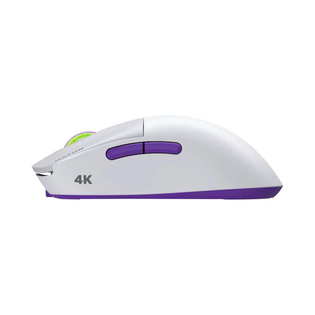 Миша HATOR Quasar 2 ULTRA 4K wireless (HTM571WL) white/lila