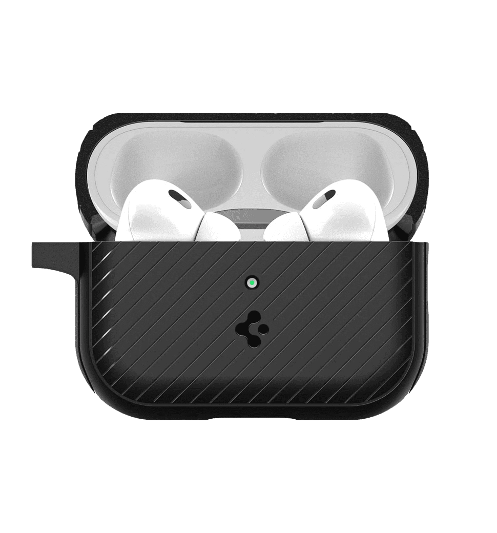 Чохол Spigen для AirPods Pro 2 Mag Armor (MagFit), Matte Black ACS05484