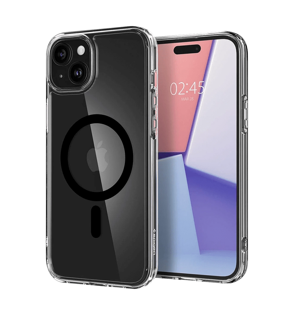 Чехол Spigen для Apple iPhone 15 Ultra Hybrid MagFit, Black (ACS06803)