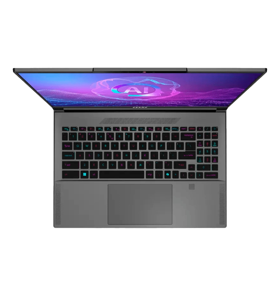 Ноутбук MSI Creator A16 AI+ A3XVFG 16 QHD+, Ryzen AI 9 HX 370, 32GB, F1TB, NVD4060-8, W11P, серый