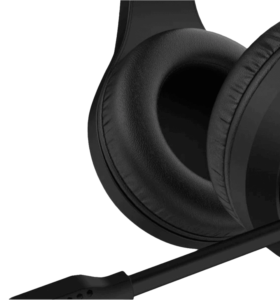Гарнітура ігрова Bloody G230 з LED підсвічуванням, чорний колір, USB