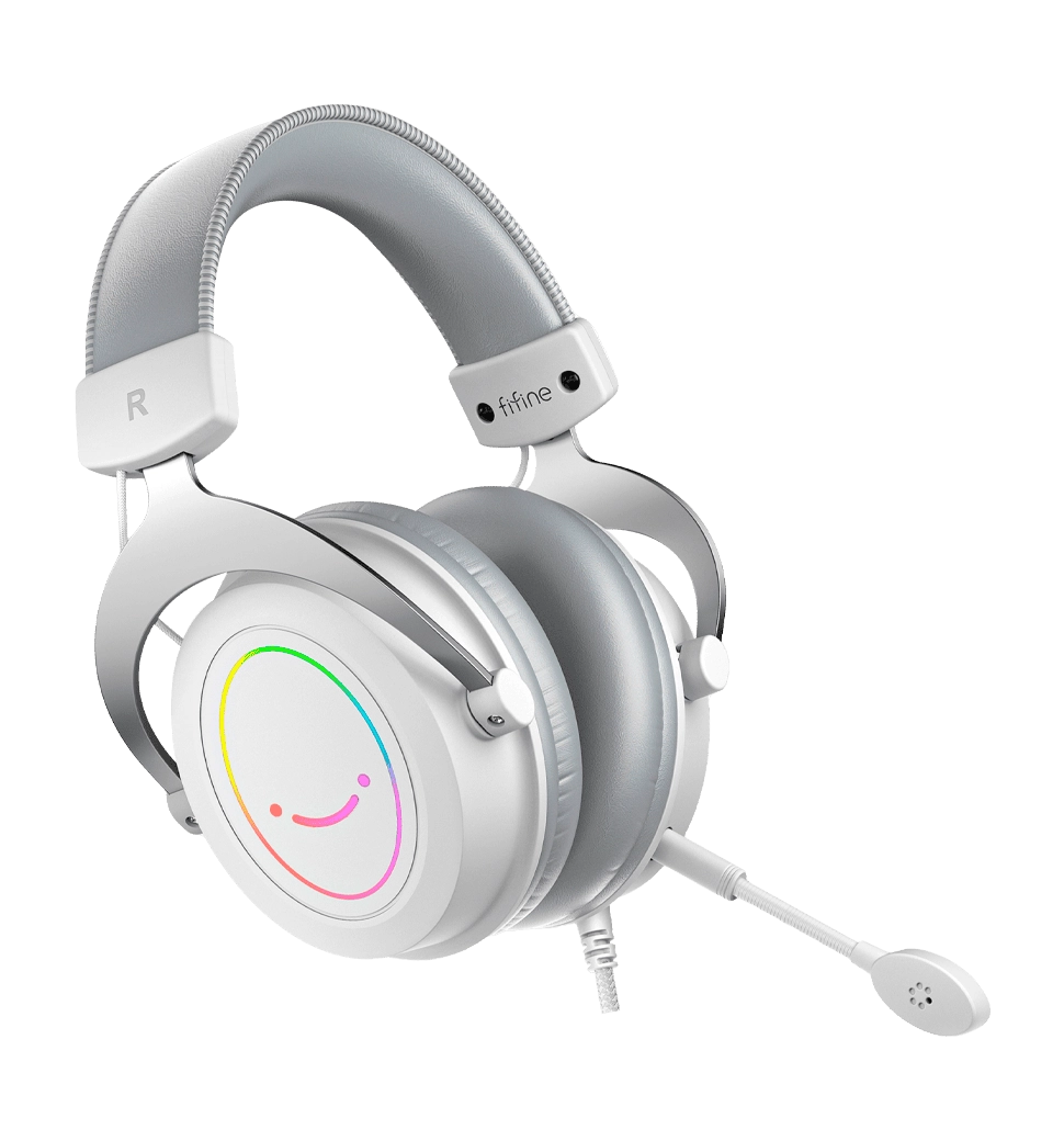 Гарнитура Fifine RGB H3W