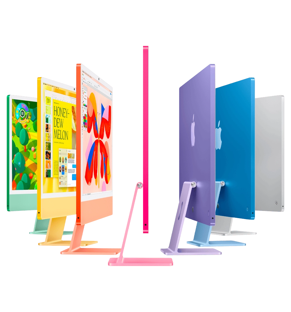 iMac 24" Retina 4.5K Apple M4/8CPU/8GPU/16GB/256GB SSD/Pink 2024 (MWUG3)