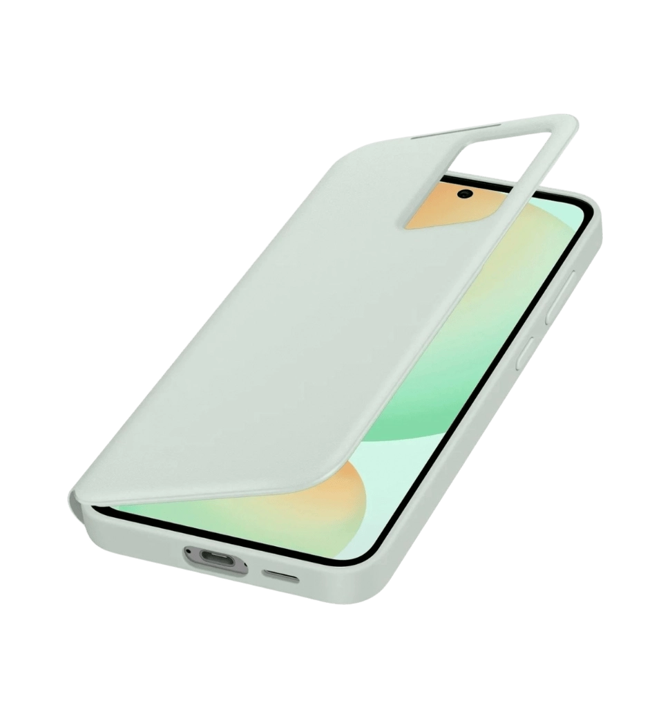 Чохол Samsung для S24 FE Smart View Wallet Case Mint (EF-ZS721CMEGWW)