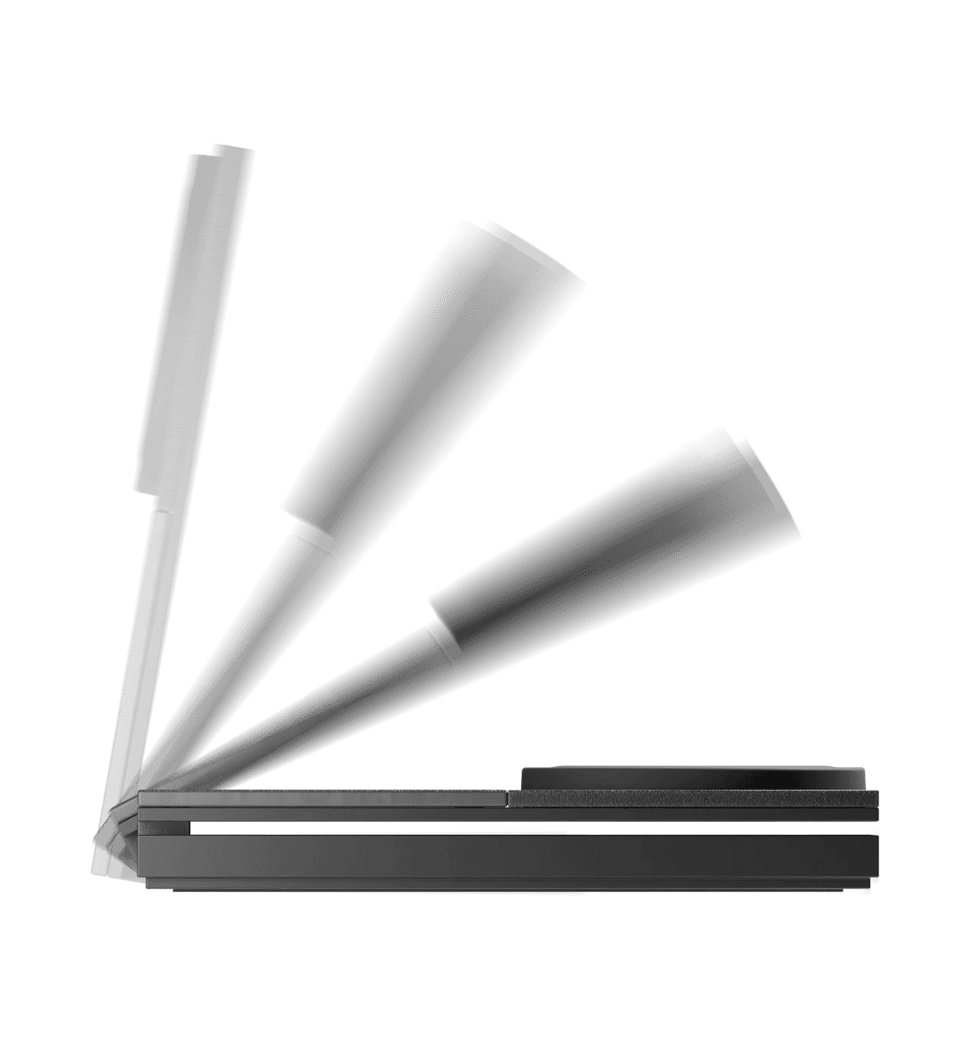Зарядний пристрій Native Union Rise 2-in-1 Qi2 Black (RS-2IN1-BLK)