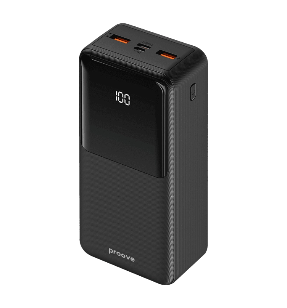 Портативная Батарея Proove Illuminator 22.5W 30000mAh (black)