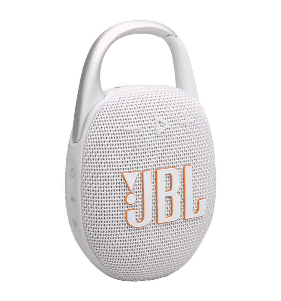 Портативна акустика JBL Clip 5 White (JBLCLIP5WHT)