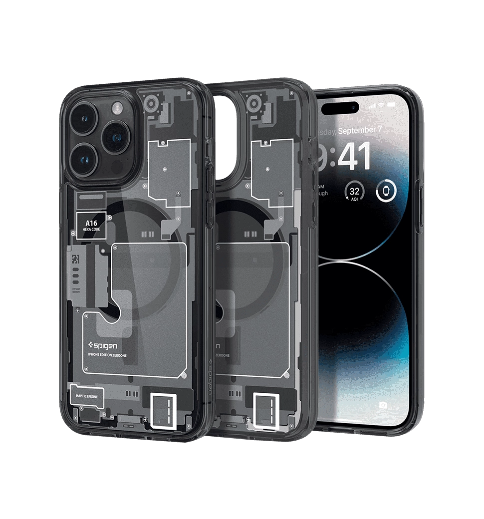 Чехол Spigen iPhone 14 Pro Ultra Hybrid Magfit, ZeroOne (ACS05540)