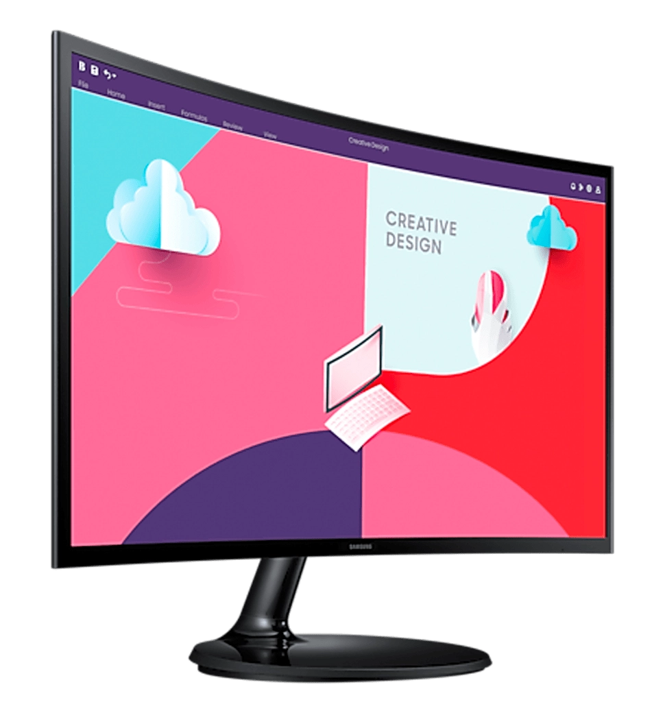 Монітор 27" SAMSUNG Essential Curved Monitor S3 S36C VA FullHD 75Hz