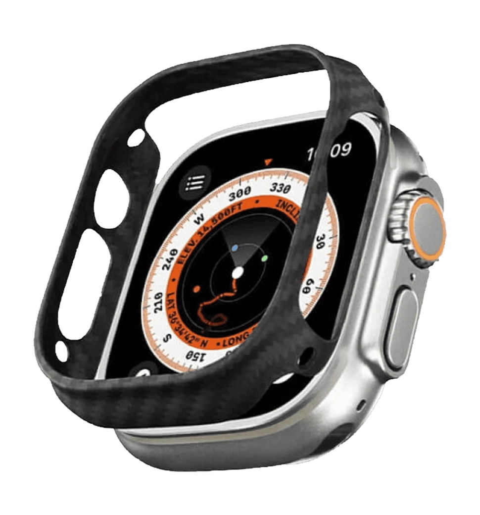 Чохол-накладка Pitaka Air Case Black/Grey for Apple Watch Ultra 2/Ultra 49mm (KW3001A)