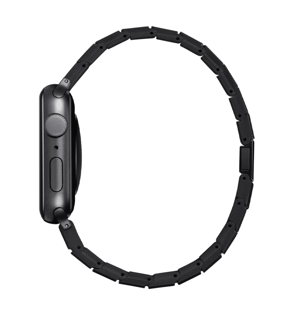 Ремешок Pitaka Modern Carbon Fiber Strap Black/Grey для Apple Watch 45/44/42mm (AWB1003)