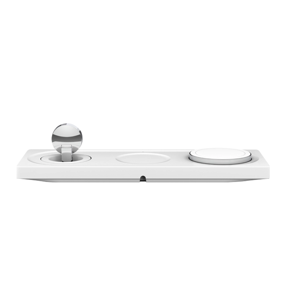 Беспроводной ЗП Belkin 3in1 MagSafe, white (WIZ016VFWH)