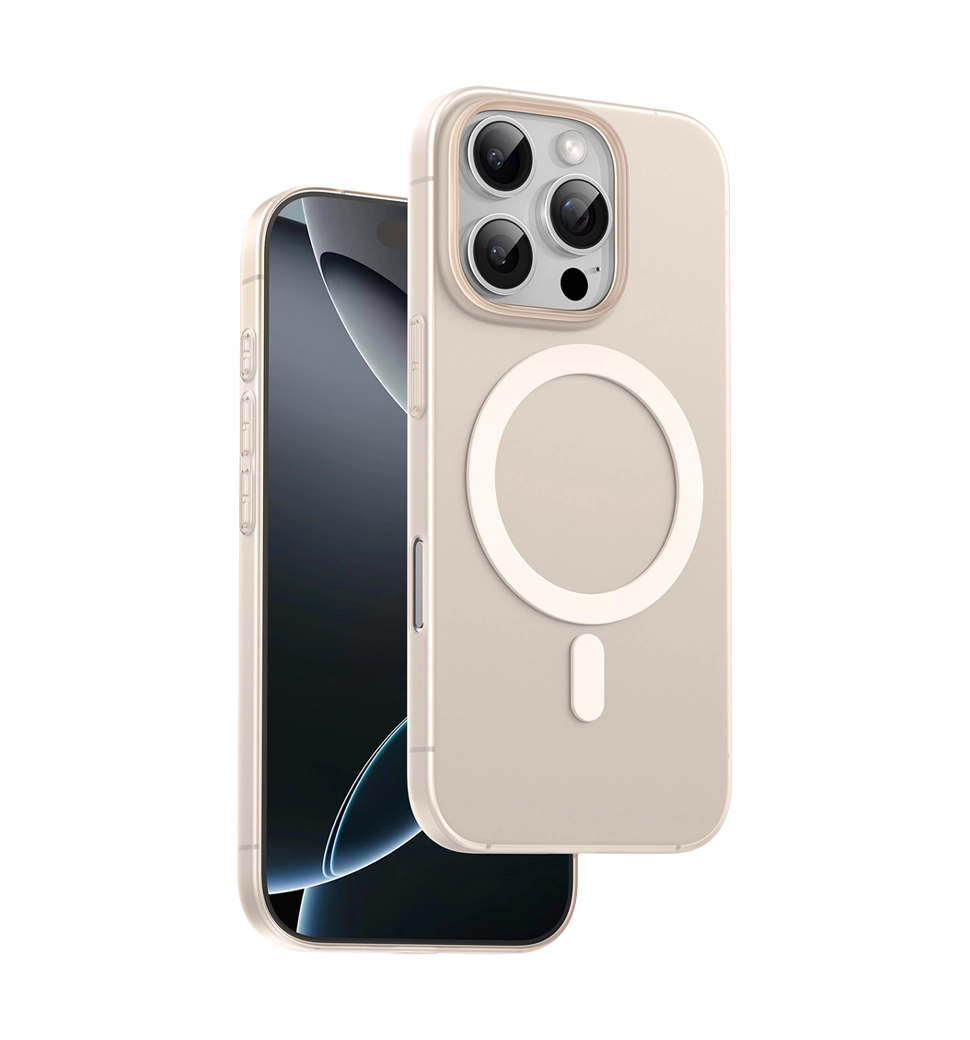 Чехол Keephone AirSkin Case for 16 Pro Max Desert Titanium (KPASP16PMDT)