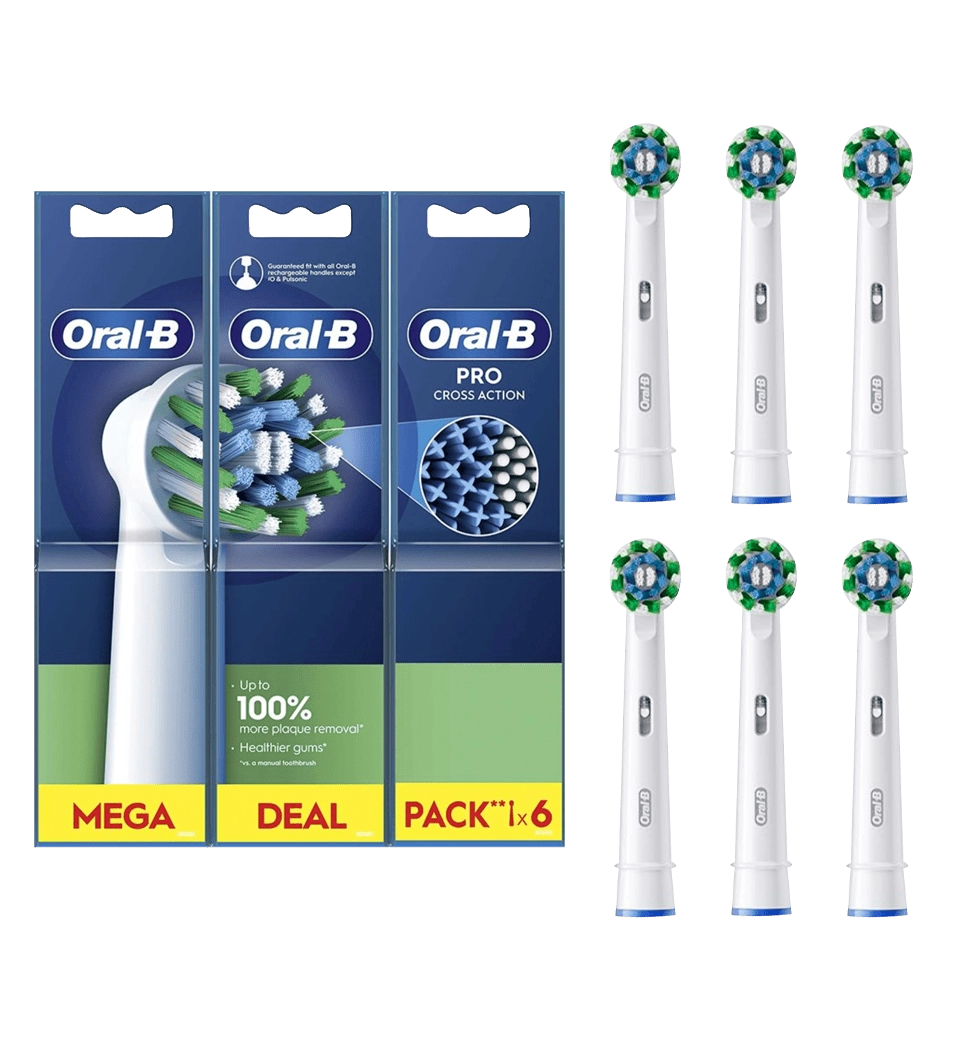 Насадка для електричної зубної щітки BRAUN Oral-B Cross Action EB50RX (6)