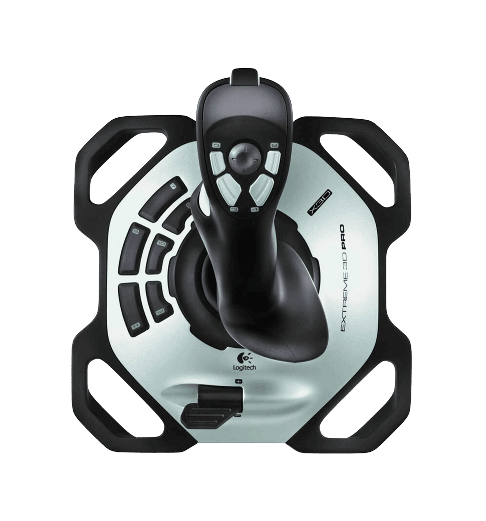 Контроллер Logitech Extreme 3D Pro Joystick - Silver/Black