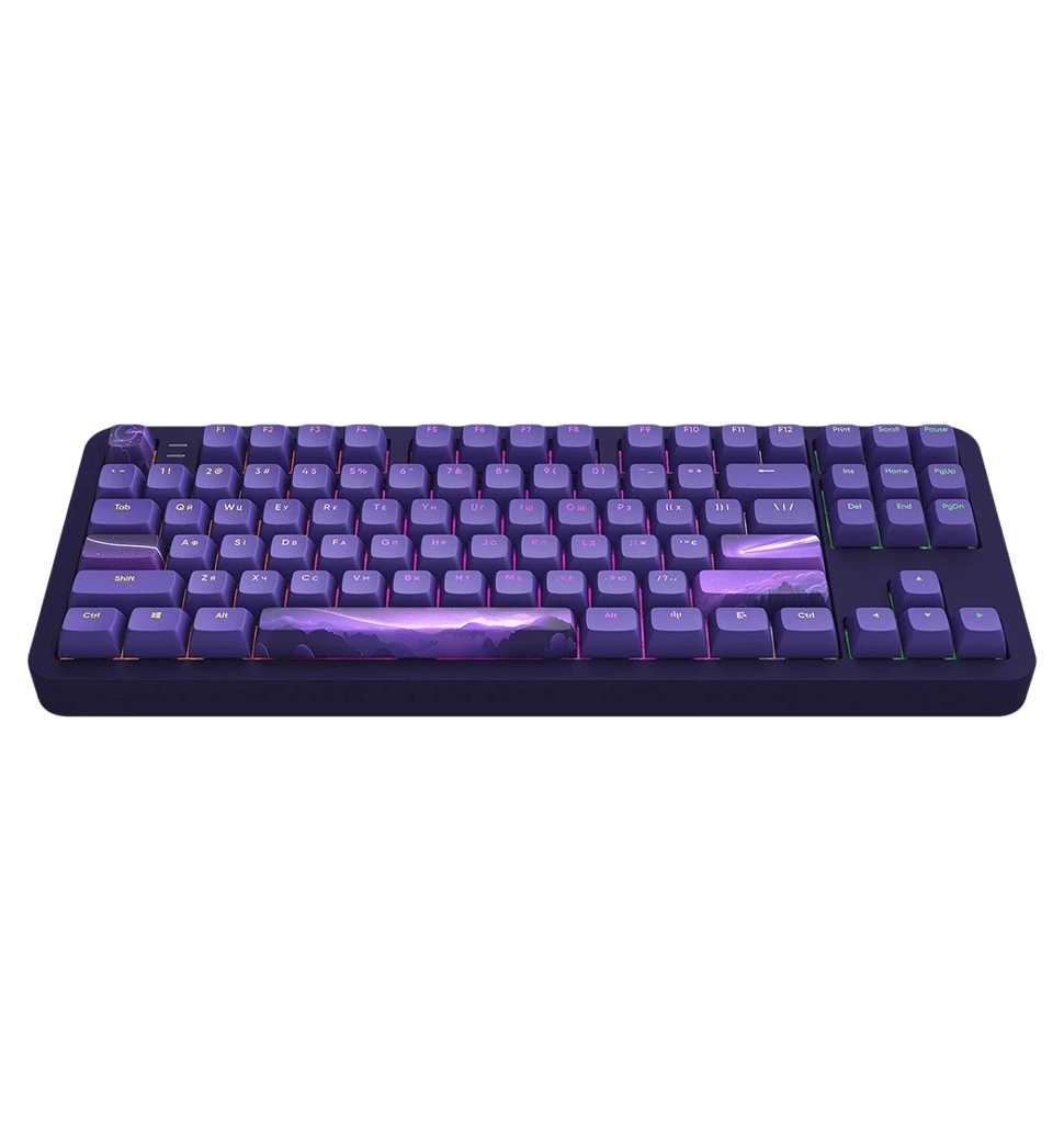 Игровая клавиатура DARK PROJECT ALU87 Celestial ENG/UA (DPKB_CELESTIAL_87_ANSI_UA)