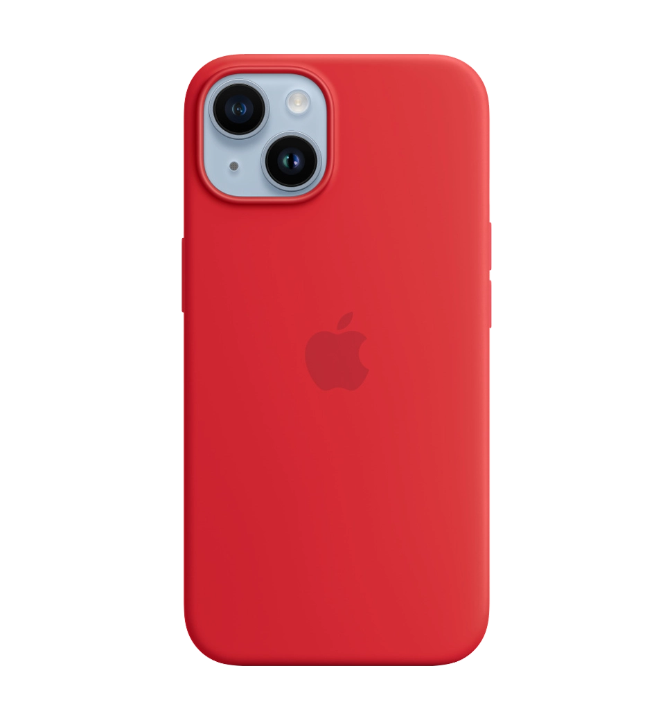 Чохол Силіконовий iPhone 14 Silicone Case with MagSafe (PRODUCT)RED (MPRW3)