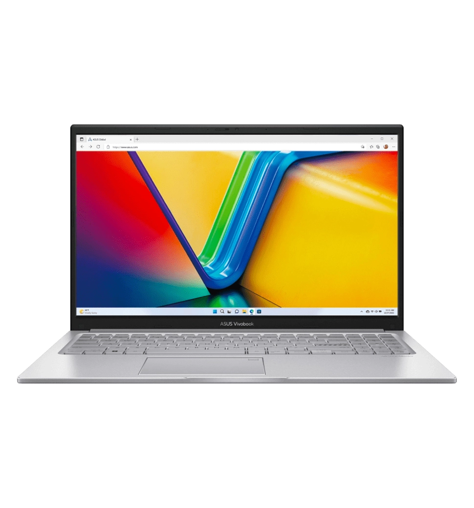 Ноутбук 15.6" ASUS Vivobook 15 X1504VA-BQ589/Intel 5-120U/16GB/1TB SSD/IntelUHD/DOS/Silver