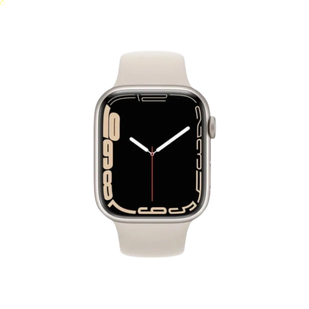 Apple Watch S7 45mm Starlight Alu Sp Band (MKN63) БУ
