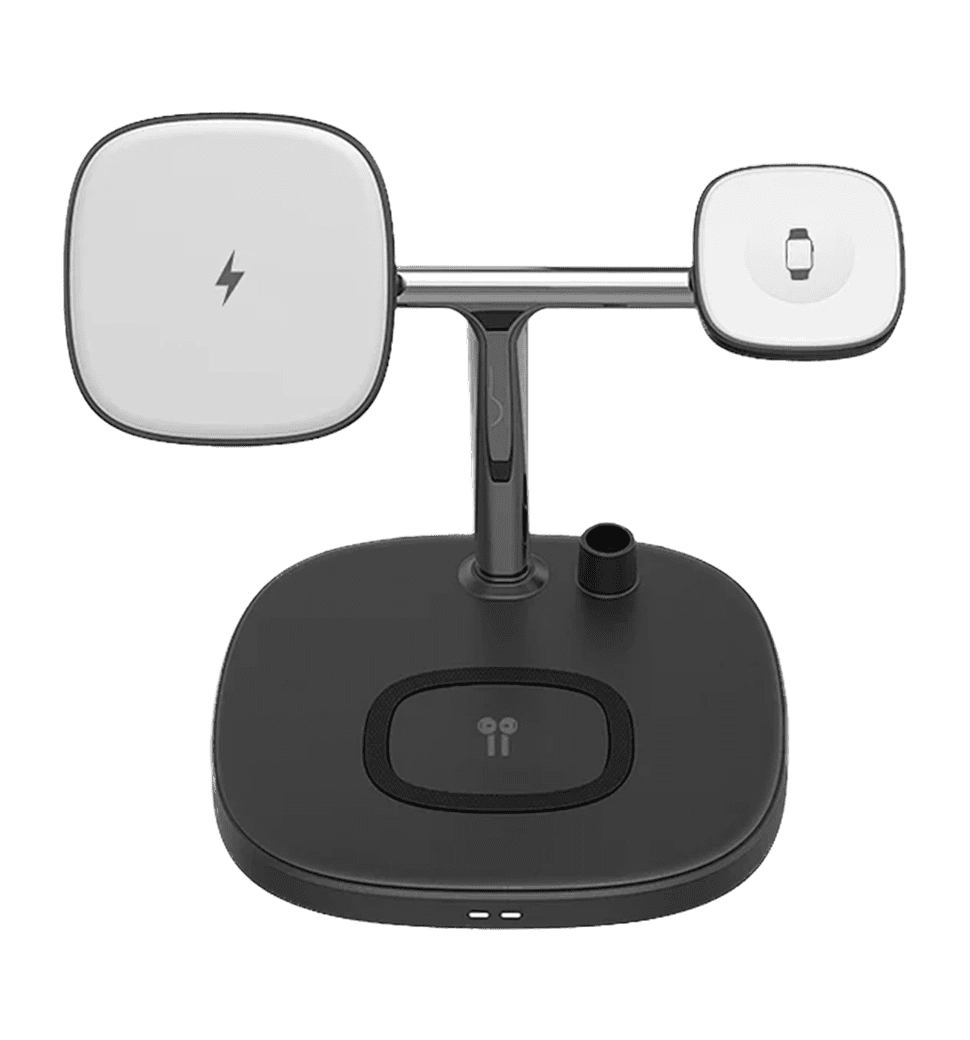 Бездротова Зарядка WIWU M8 Power Air 4in1 Series (Black)