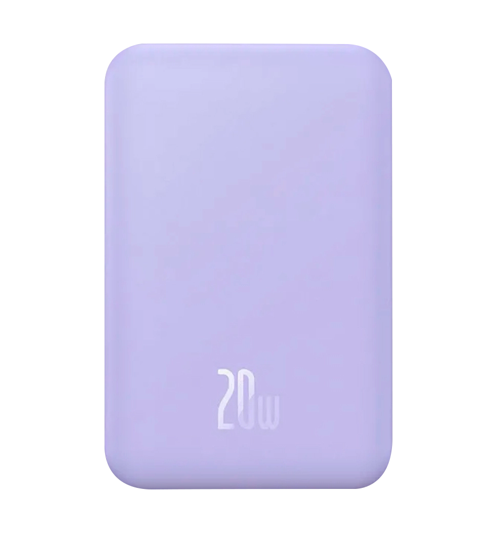 Внешний аккумулятор Baseus Magnetic Mini 20W 10000mAh Purple (PPCX110105/P10059001513-00)