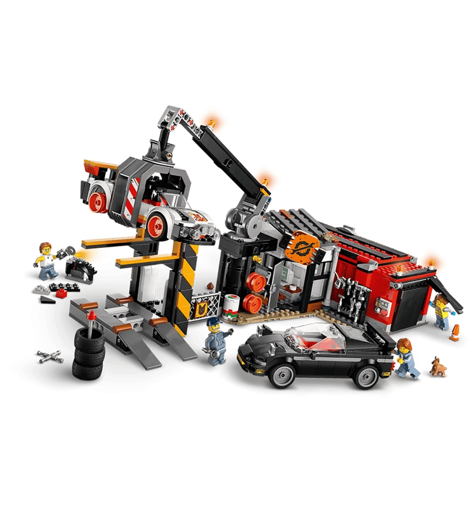 Конструктор LEGO City Свалка с автомобилями