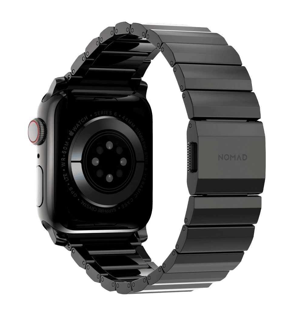 Ремінець Nomad Steel Band Graphite Hardware Graphite 46mm/49mm (NM1A41BXS0)