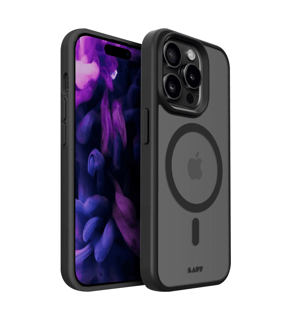 Чохол Laut HUEX PROTECT MagSafe IMPKT Cell Technology iPhone 15 Pro Black (L_IP23B_HPT_BK)