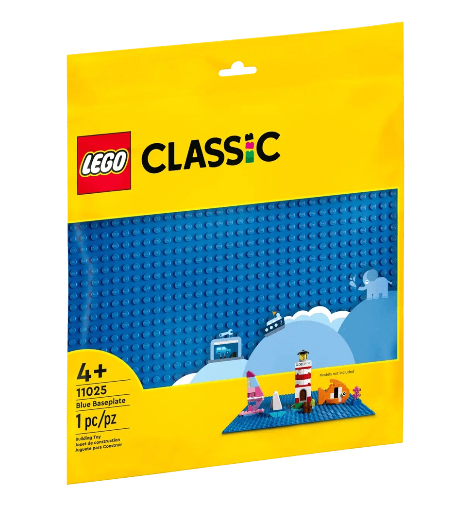 Конструктор LEGO Classic Базова пластина синього кольору