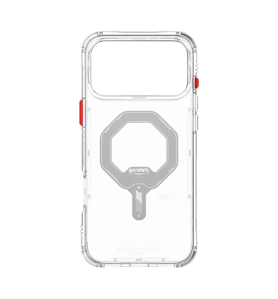Чехол для iPhone 17 Pro Skinarma Saido (2025) Mag-Charge Clear
