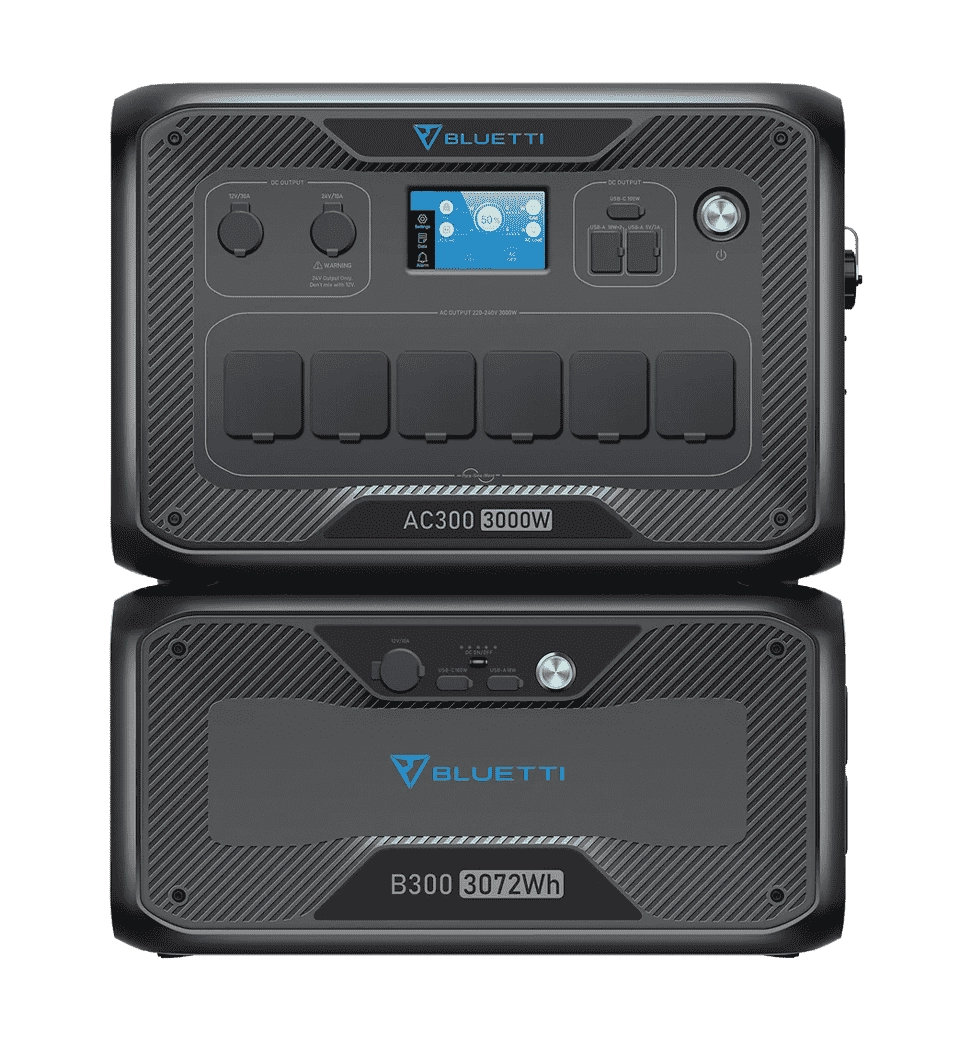 Комплект зарядної станції Bluetti AC300+B300
