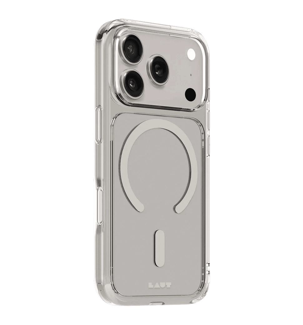 Чохол-накладка LAUT CRYSTAL FLURO for iPhone 17 Pro MagSafe Grey (L_IP25B_CF_GY)