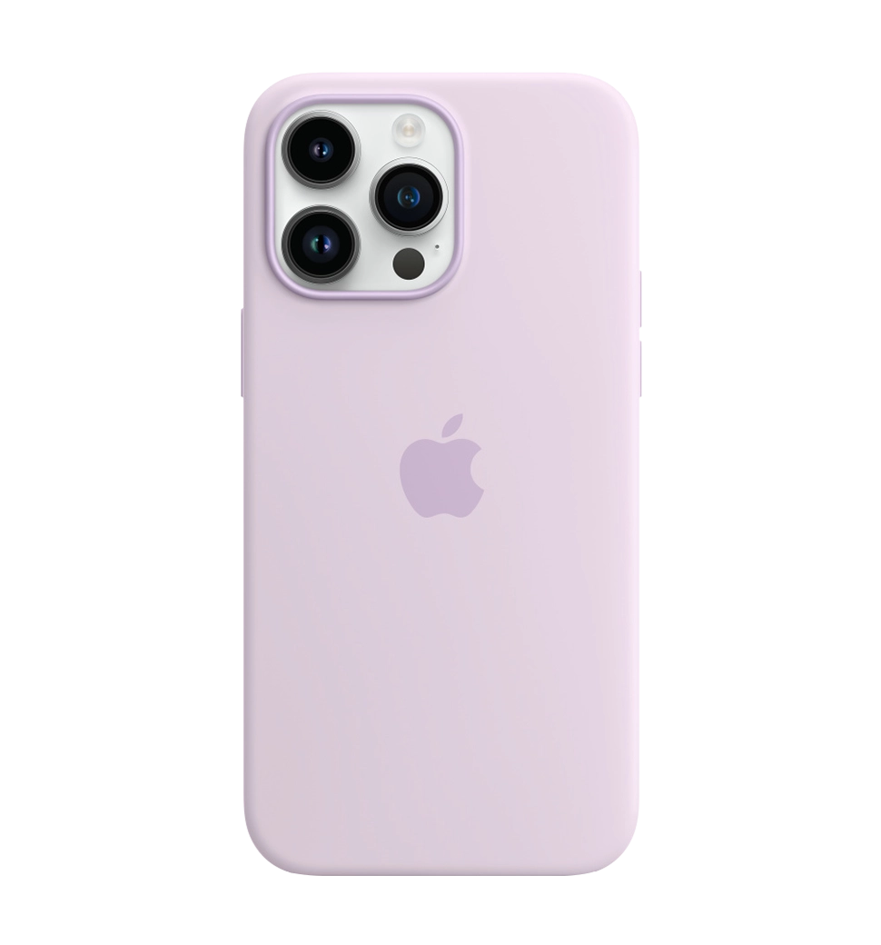 Чохол Силіконовий iPhone 14 Pro Max Silicone Case with MagSafe Lilac (MPTW3) — фото 3