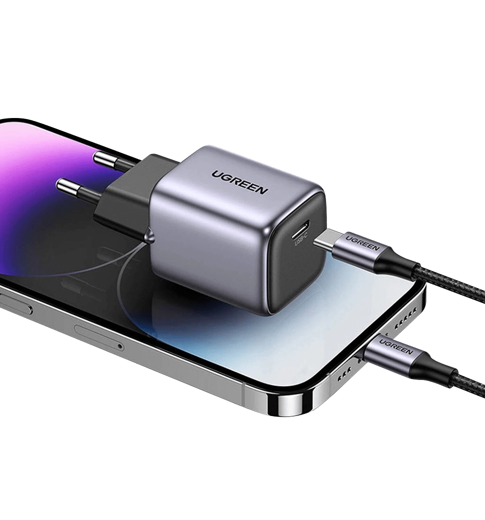 Зарядний пристрій UGREEN CD318 Nexode mini 20W Charger EU (UGR-90664)