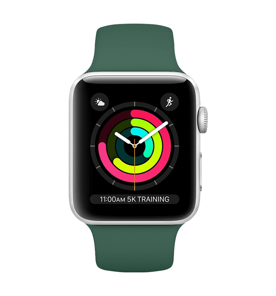 Ремешок Silicone Copy 42mm Pine Green