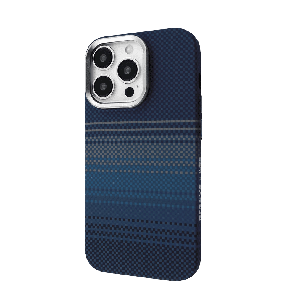 Чехол Proove Gleam Case with Magnetic Ring iPhone 16 Pro Max (blue stripes)