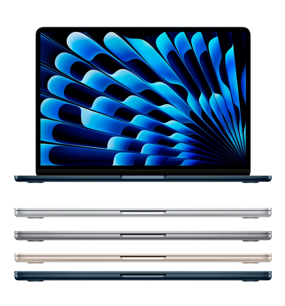 Macbook Air 13 Apple M3/8CPU/10GPU/16GB/1TB SSD/ Midnight 2024 (Z1BC00145)