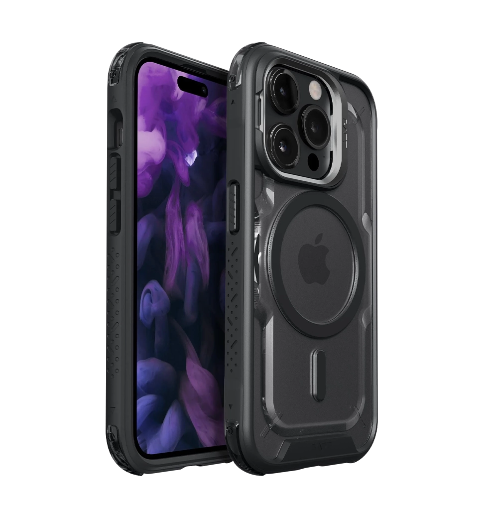 Чехол Laut Crystal MATTER для iPhone 15 Pro Max MagSafe Grey(L_IP23D_CM4_GY)