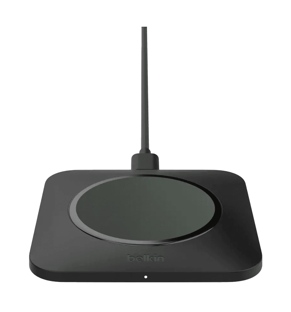 Зарядний пристрій бездротовий Belkin 15Вт Pad Easy Align, чорний
